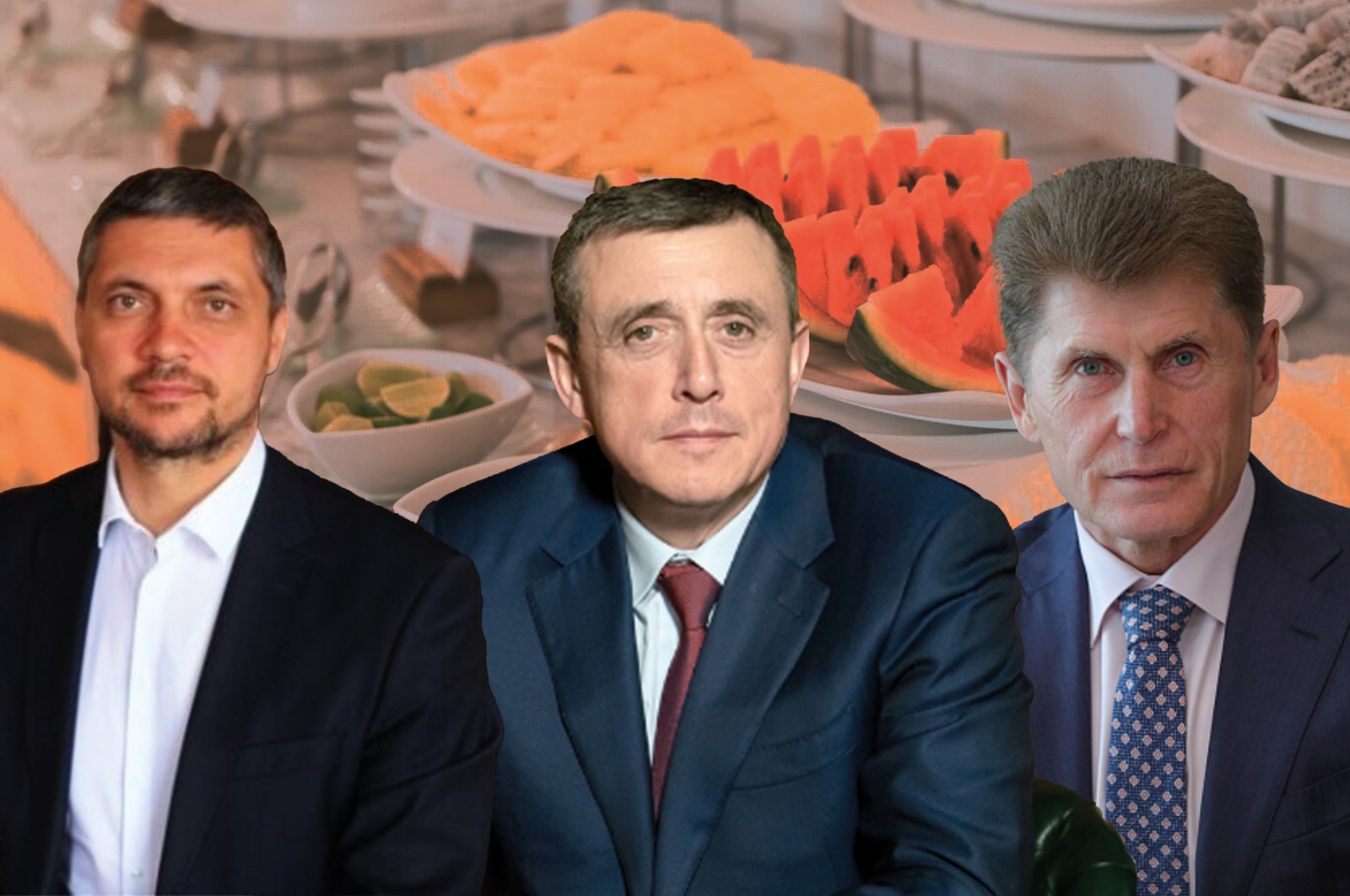 Столы ломятся от яств: сколько правительства ДФО тратят на фуршеты
