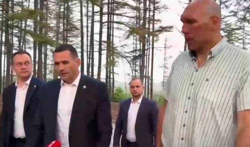 Дмитрий Демешин встретился в Ванино с Николаем Валуевым