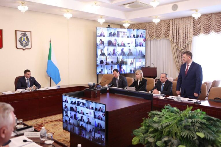 Николая Дубинина представили правительству Хабаровского края