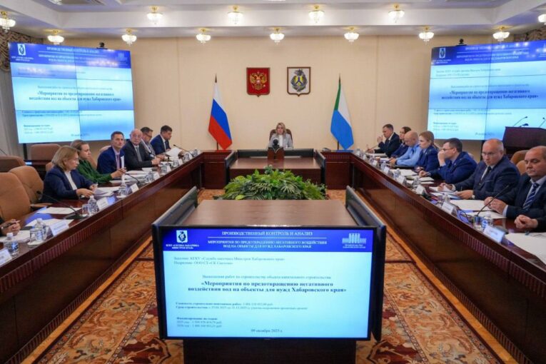 Насыпь для пункта пропуска на Большом Уссурийском готова на 40%