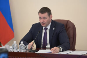 Губернатор Хабаровского края Дмитрий Демешин